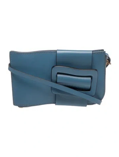 Pre-owned Boyy Leather Bucket Bag In Blue
