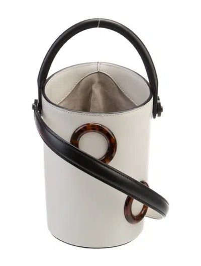 Pre-owned Boyy Leather Bucket Bag In Neutral