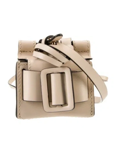 Pre-owned Boyy Leather Bucket Bag In Neutral