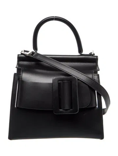 Pre-owned Boyy Leather Shoulder Bag In Black