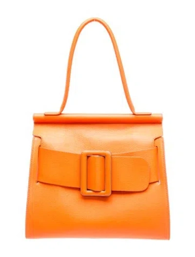 Pre-owned Boyy Leather Shoulder Bag In Orange
