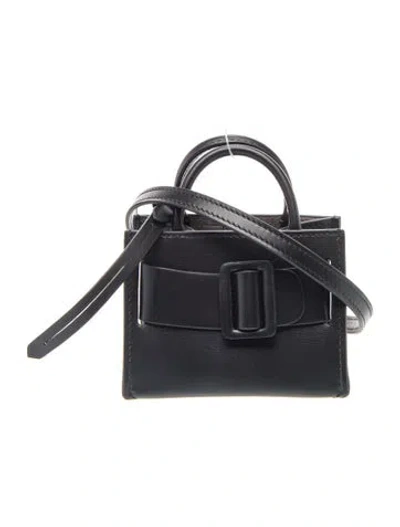 Pre-owned Boyy Leather Top Handle Bag In Blue