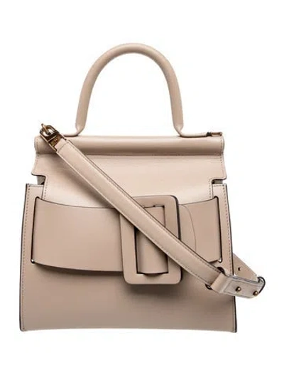 Pre-owned Boyy Leather Top Handle Bag In Brown