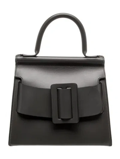 Pre-owned Boyy Leather Top Handle Bag In Gray