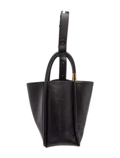 Pre-owned Boyy Leather Tote In Black
