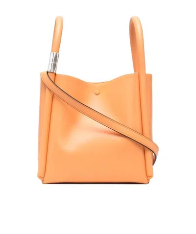 Boyy Logo Shoulder Bag In Orange