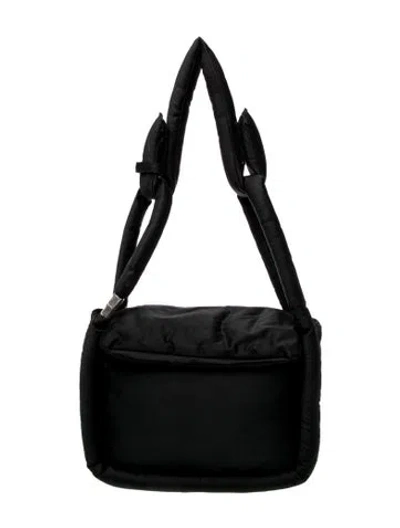 Pre-owned Boyy Nylon Shoulder Bag In Black