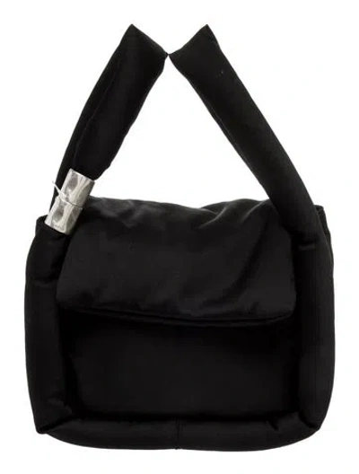 Pre-owned Boyy Nylon Top Handle Bag In Black
