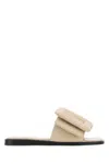 Boyy Woman Sandals Beige Size 11 Soft Leather In Beige O Tan