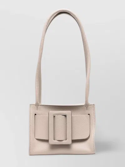 BOYY SOFT LEATHER TOTE BAG BUCKLE DETAIL