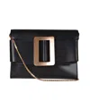 Boyy Buckle Travel Case Leather Crossbody Bag In Black