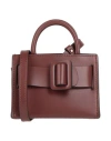 Boyy Woman Cross-body Bag Burgundy Size - Leather In Red