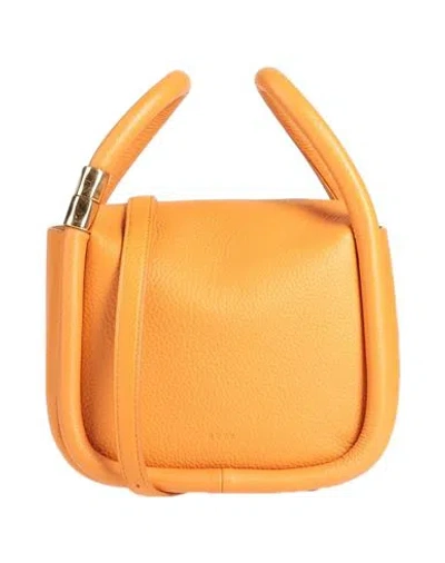 Boyy Woman Handbag Mandarin Size - Soft Leather In Orange