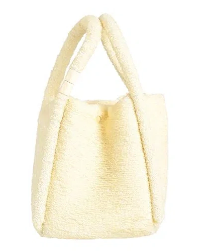 Boyy Woman Handbag Pastel Yellow Size - Textile Fibers