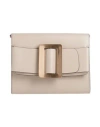 Boyy Buckle Travel Case Leather Crossbody Bag In Grey