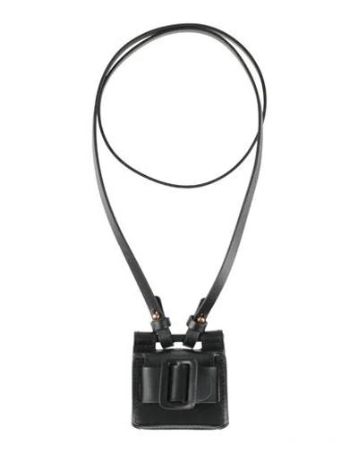 Boyy Woman Key Ring Black Size - Soft Leather