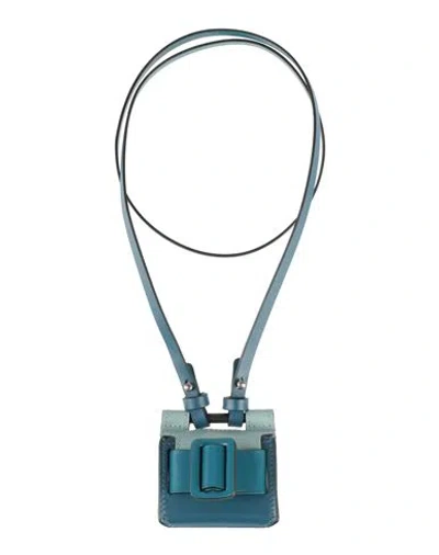 Boyy Woman Key Ring Sky Blue Size - Leather