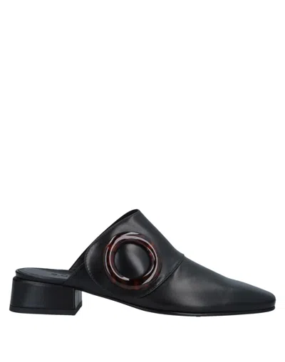 Boyy Mules In Black
