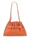 Boyy Scrunchy Satchel Soft Leather Shoulder Bag In Red