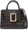 Boyy Bobby Charm Leather Mini Bag In Black