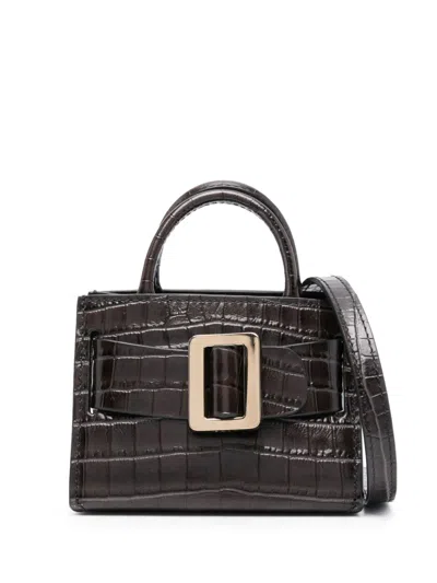Boyy Women Bobby Charm Leather Mini Bag In Black