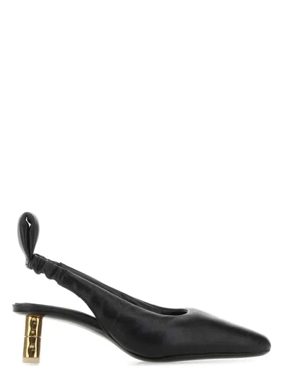 BOYY WOMEN'S NAPPA LEATHER PUFFY PUMPS