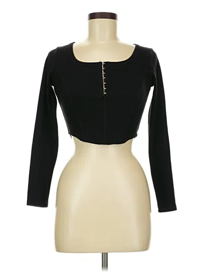 Pre-owned Bozzolo 3/4 Sleeve T-shirt In Black