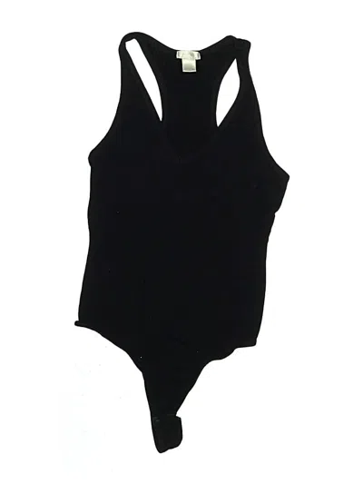 Pre-owned Bozzolo Bodysuit In Black