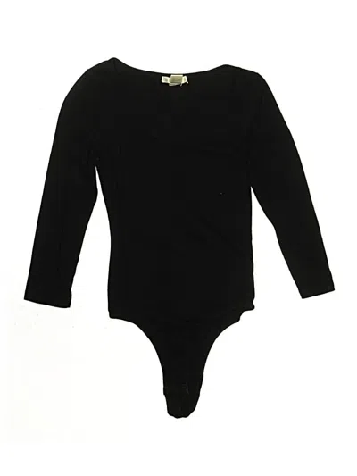 Pre-owned Bozzolo Bodysuit In Black