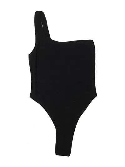 Pre-owned Bozzolo Bodysuit In Black