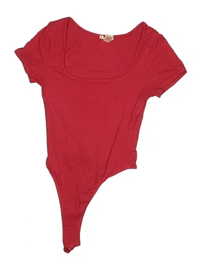 Pre-owned Bozzolo Bodysuit In Burgundy