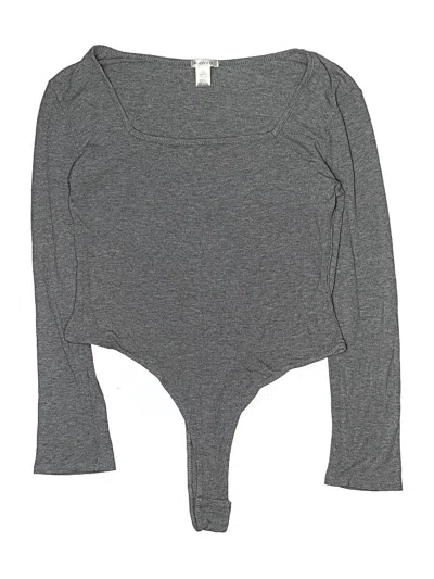 Pre-owned Bozzolo Bodysuit In Gray