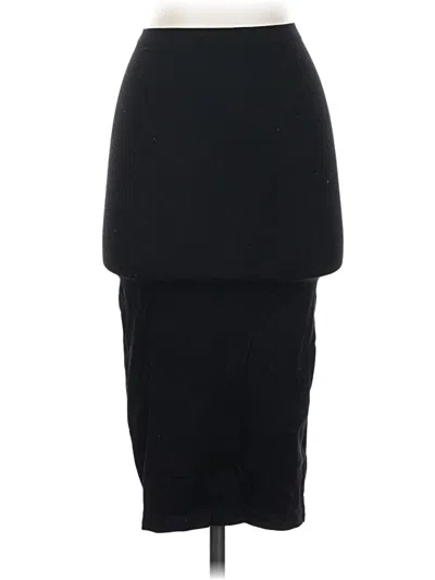 Pre-owned Bozzolo Casual Skirt In Black