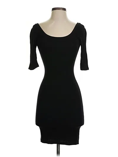 Pre-owned Bozzolo Cocktail Dress In Black