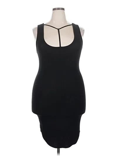 Pre-owned Bozzolo Cocktail Dress In Black