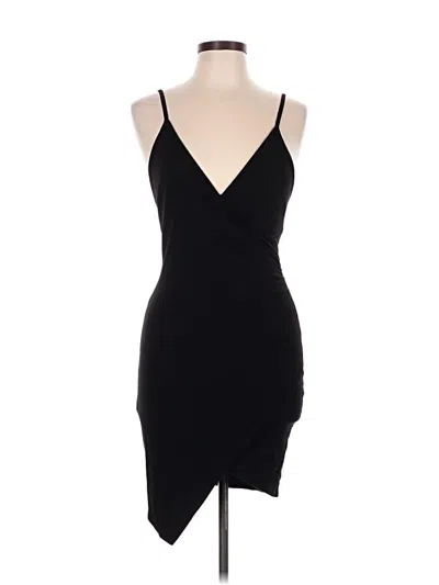 Pre-owned Bozzolo Cocktail Dress In Black