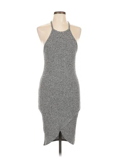 Pre-owned Bozzolo Cocktail Dress In Gray