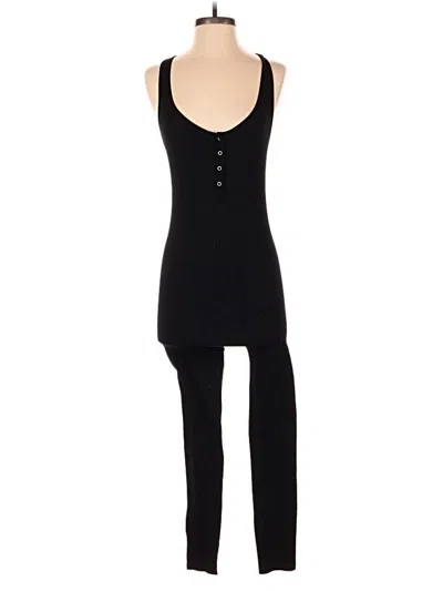 Pre-owned Bozzolo Jumpsuit In Black