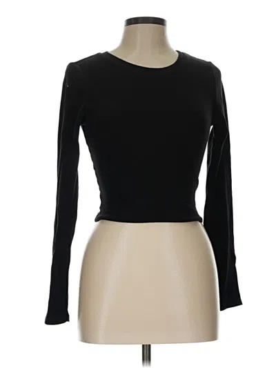 Pre-owned Bozzolo Long Sleeve T-shirt In Black