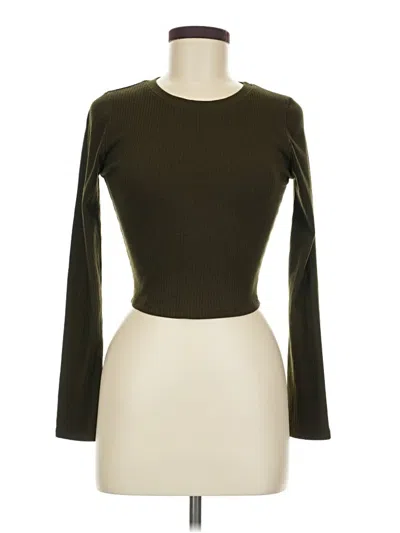 Pre-owned Bozzolo Long Sleeve T-shirt In Brown