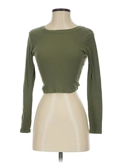 Pre-owned Bozzolo Long Sleeve T-shirt In Green