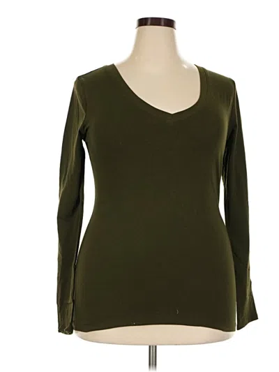 Pre-owned Bozzolo Long Sleeve T-shirt In Green