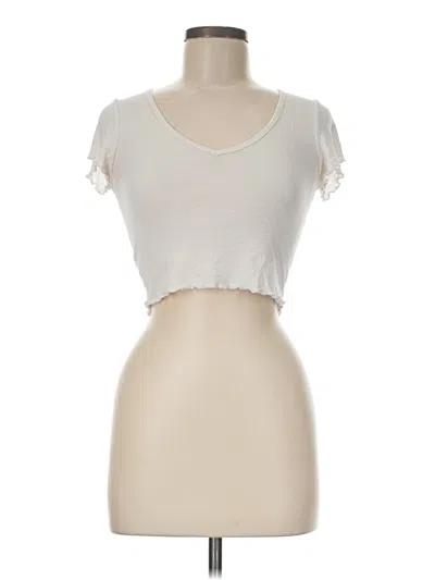 Pre-owned Bozzolo Short Sleeve T-shirt In Ivory