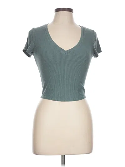 Pre-owned Bozzolo Short Sleeve T-shirt In Teal