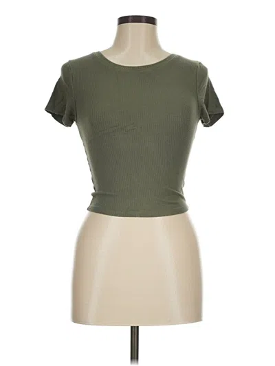 Pre-owned Bozzolo Short Sleeve Turtleneck In Green