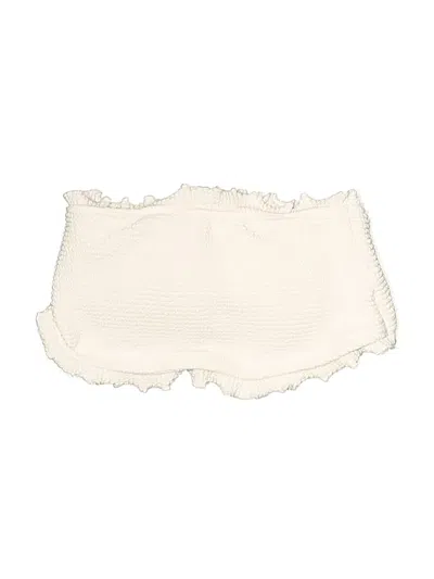 Pre-owned Bozzolo Swimsuit Bottoms In White