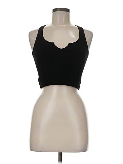 Pre-owned Bozzolo Tank Top Black Halter Neckline Tops