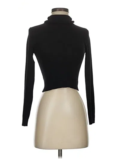 Pre-owned Bozzolo Turtleneck Sweater In Black