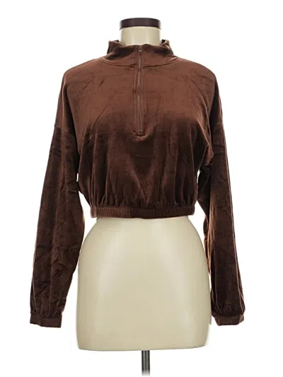 Pre-owned Bozzolo Turtleneck Sweater In Brown