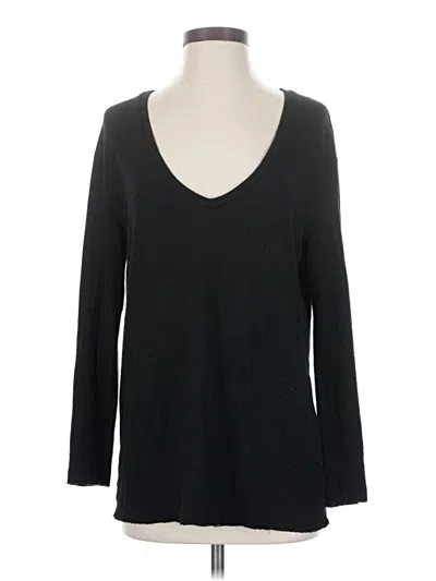 Pre-owned Bp. 3/4 Sleeve T-shirt In Black